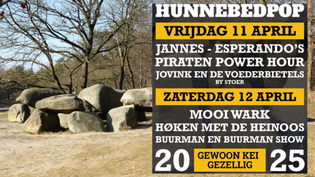 Hunnebedpop 2025 Nieuw-Dordrecht