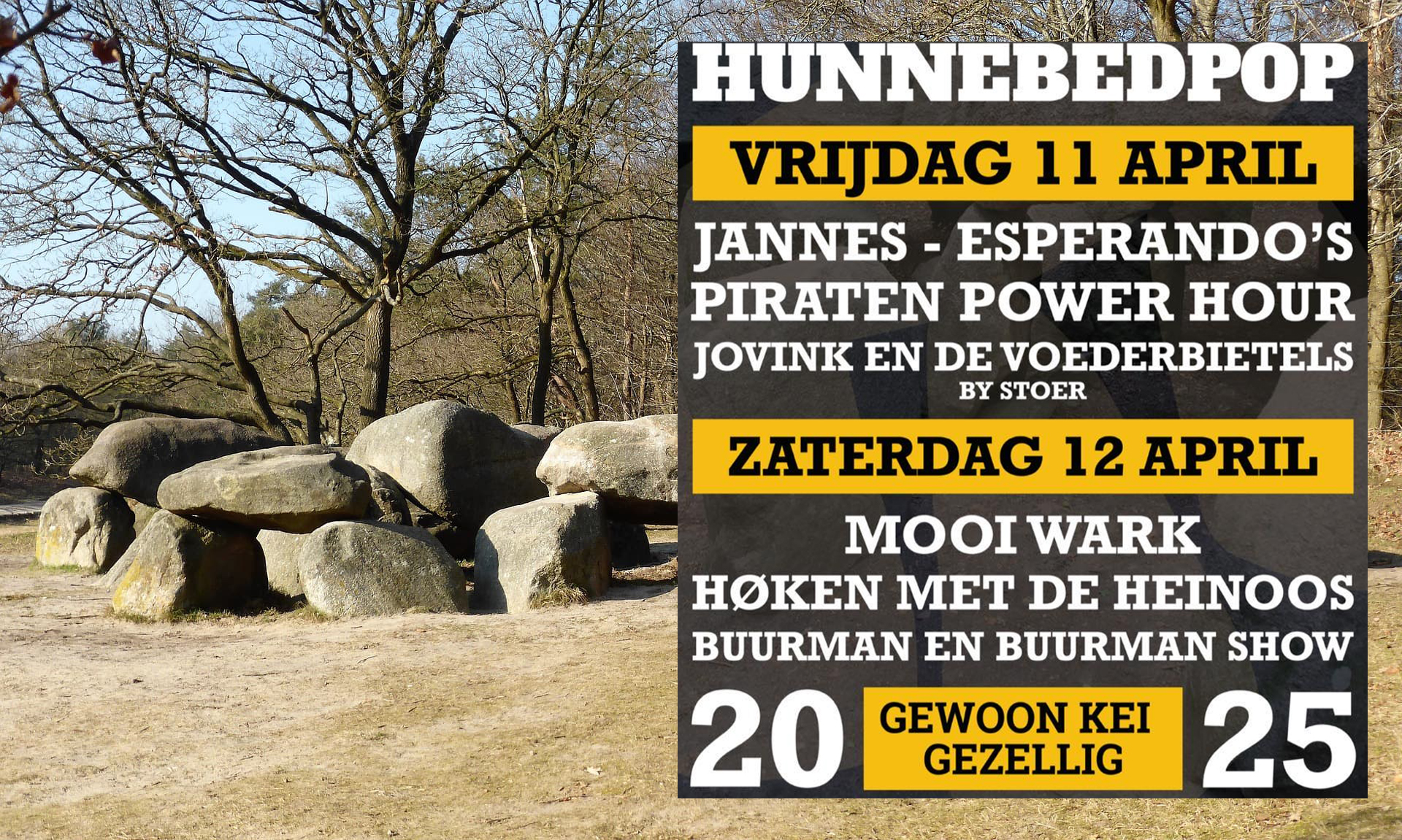 Hunnebedpop 2025 Nieuw-Dordrecht